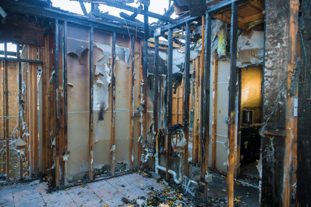 Professional Soot Cleanup technician working in Fort Irwin, CA
